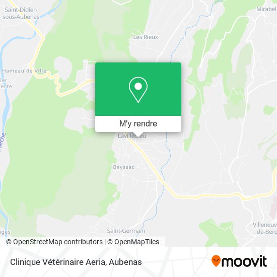 Clinique Vétérinaire Aeria plan