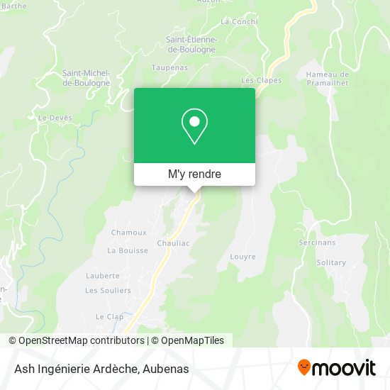 Ash Ingénierie Ardèche plan