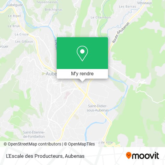 L'Escale des Producteurs plan