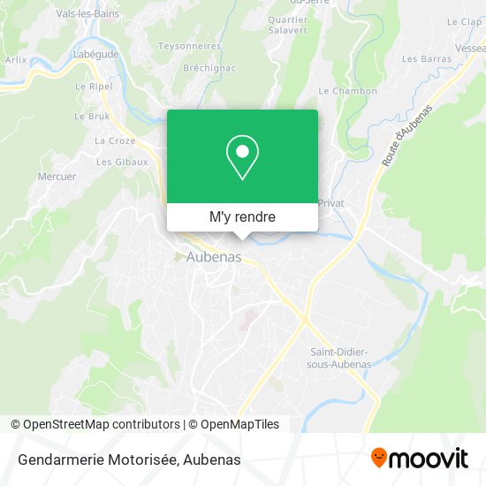 Gendarmerie Motorisée plan