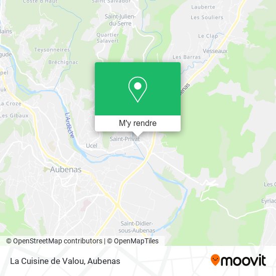 La Cuisine de Valou plan