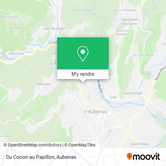 Du Cocon au Papillon plan