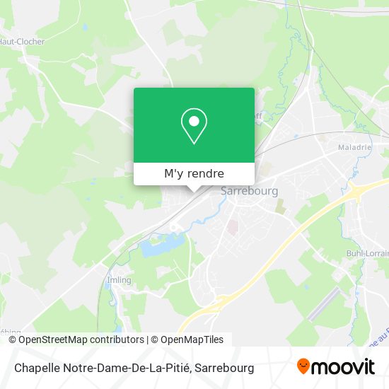 Chapelle Notre-Dame-De-La-Pitié plan