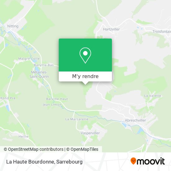 La Haute Bourdonne plan