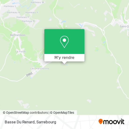 Basse Du Renard plan