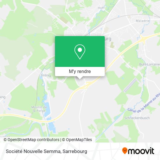 Société Nouvelle Semma plan