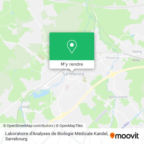 Laboratoire d'Analyses de Biologie Médicale Kandel plan