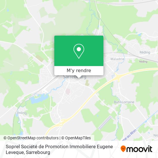 Soprel Société de Promotion Immobiliere Eugene Leveque plan