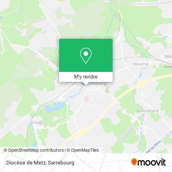 Diocèse de Metz plan