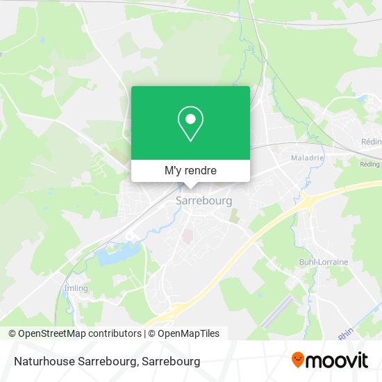 Naturhouse Sarrebourg plan