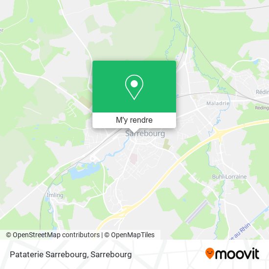 Pataterie Sarrebourg plan