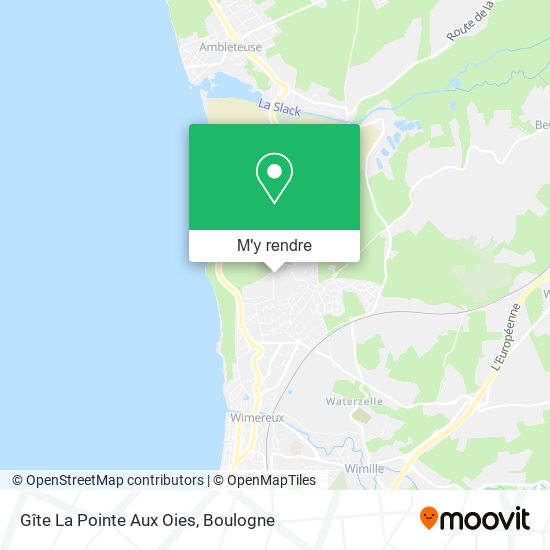 Gîte La Pointe Aux Oies plan