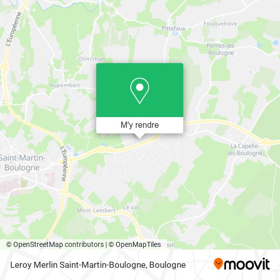 Leroy Merlin Saint-Martin-Boulogne plan