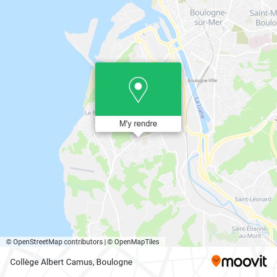 Collège Albert Camus plan