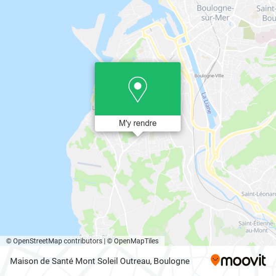 Maison de Santé Mont Soleil Outreau plan