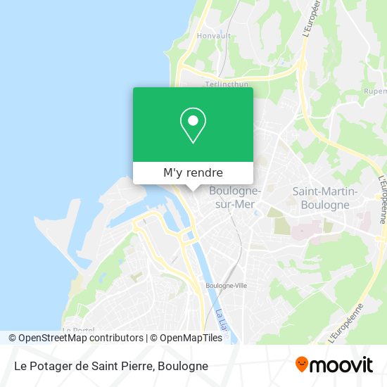 Le Potager de Saint Pierre plan