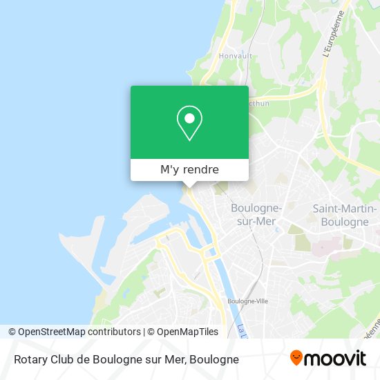 Rotary Club de Boulogne sur Mer plan