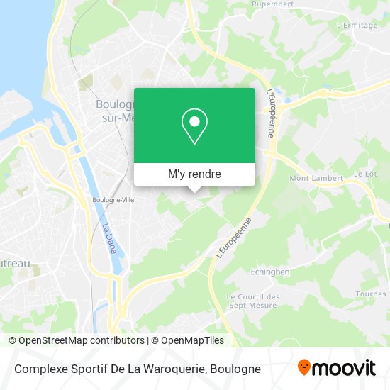 Complexe Sportif De La Waroquerie plan