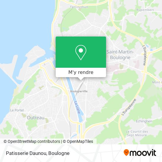 Patisserie Daunou plan