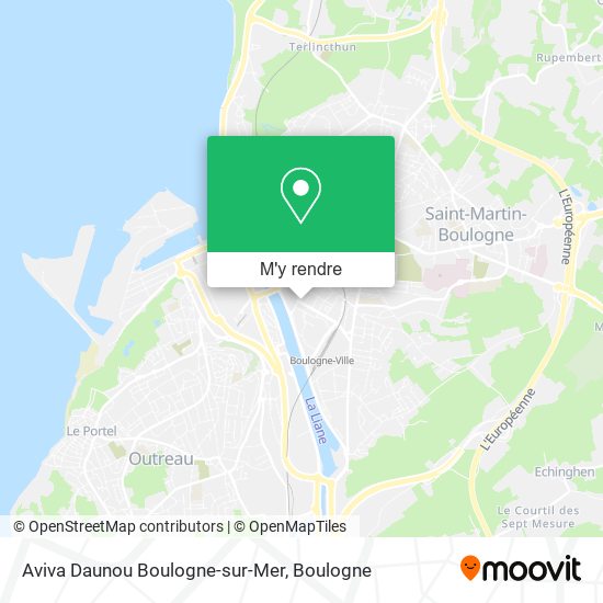 Aviva Daunou Boulogne-sur-Mer plan