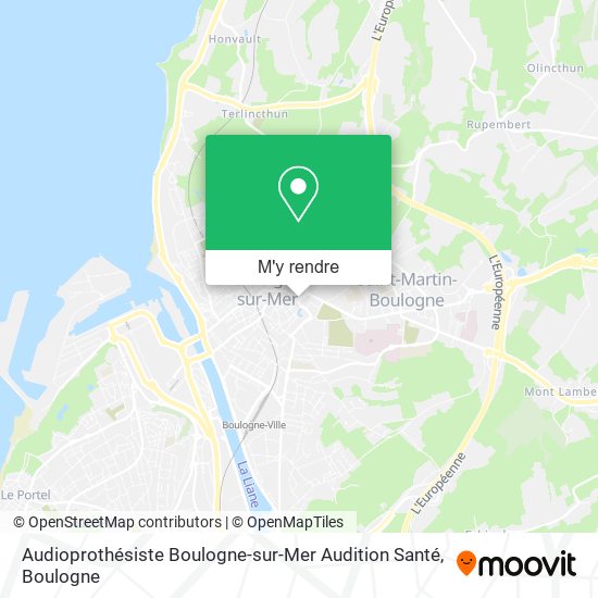 Audioprothésiste Boulogne-sur-Mer Audition Santé plan