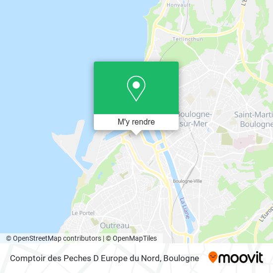 Comptoir des Peches D Europe du Nord plan