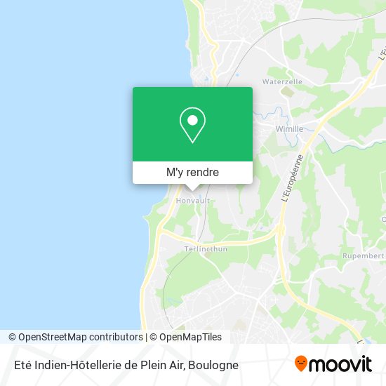 Eté Indien-Hôtellerie de Plein Air plan