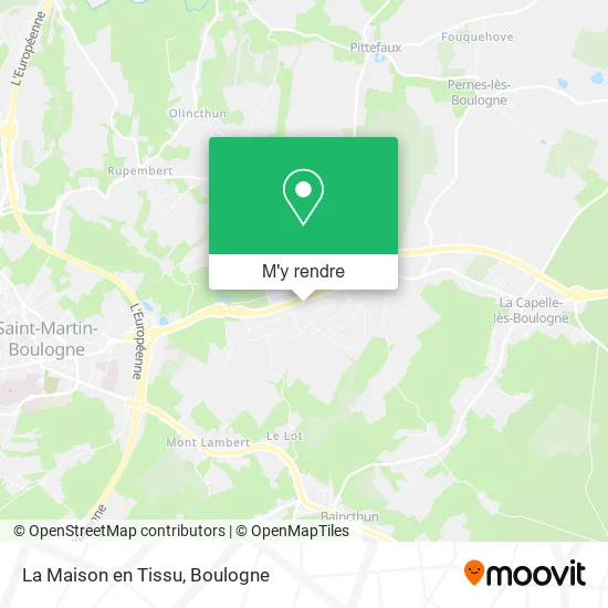 La Maison en Tissu plan