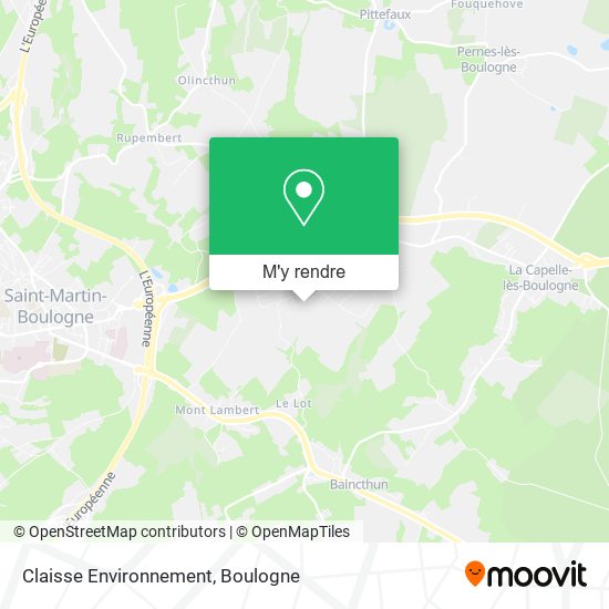 Claisse Environnement plan