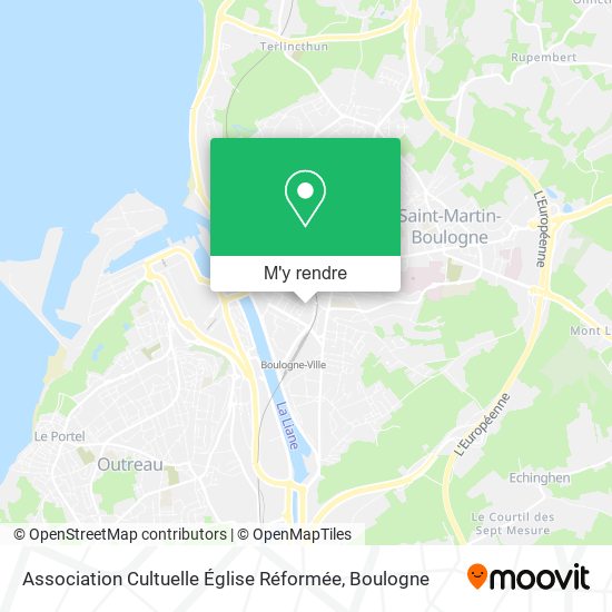 Association Cultuelle Église Réformée plan