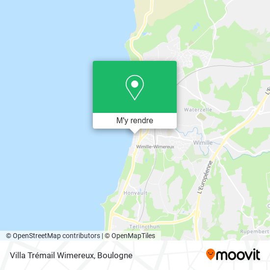 Villa Trémail Wimereux plan