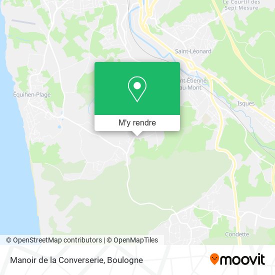 Manoir de la Converserie plan
