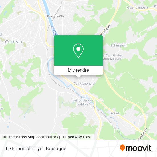 Le Fournil de Cyril plan