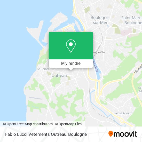 Fabio Lucci Vêtements Outreau plan