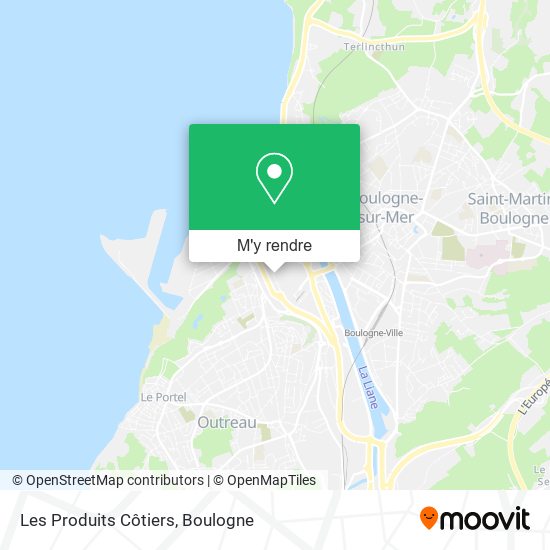 Les Produits Côtiers plan
