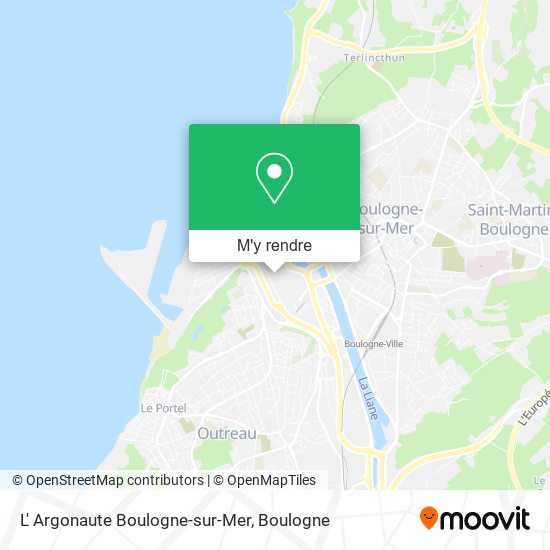 L' Argonaute Boulogne-sur-Mer plan