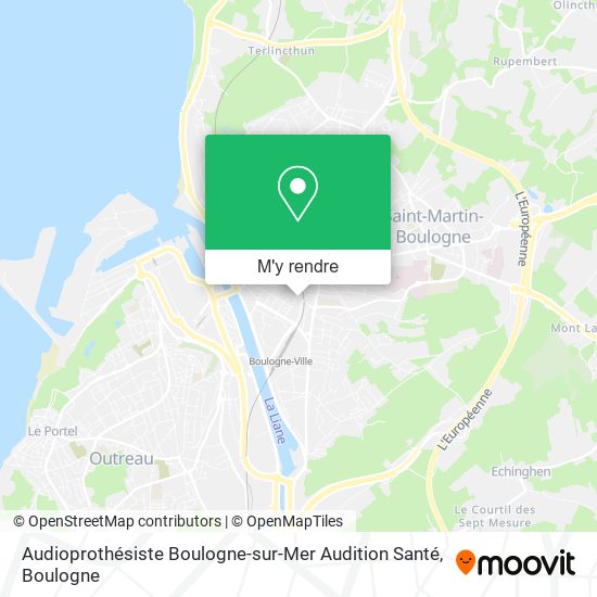Audioprothésiste Boulogne-sur-Mer Audition Santé plan