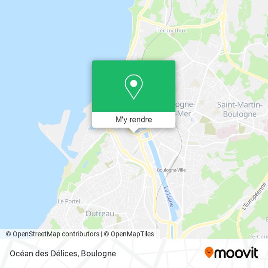 Océan des Délices plan
