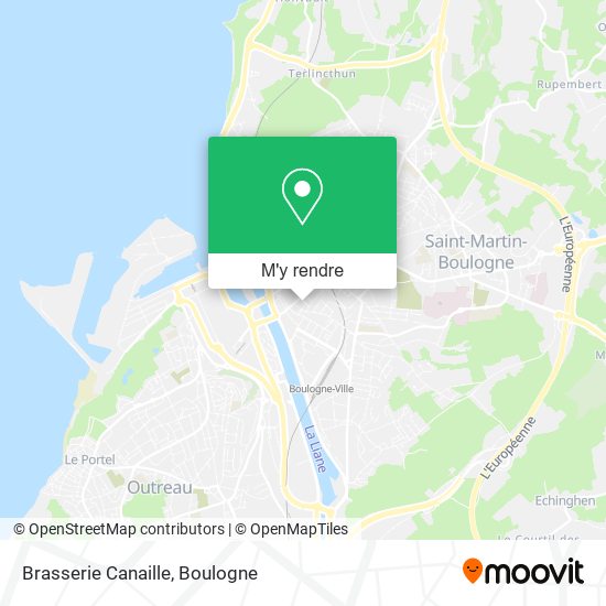 Brasserie Canaille plan