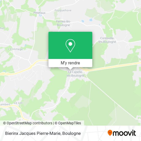 Bierinx Jacques Pierre-Marie plan