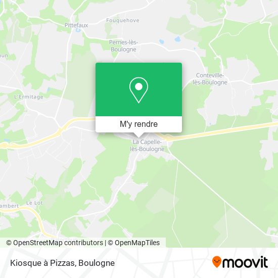 Kiosque à Pizzas plan