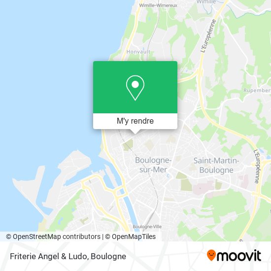Friterie Angel & Ludo plan