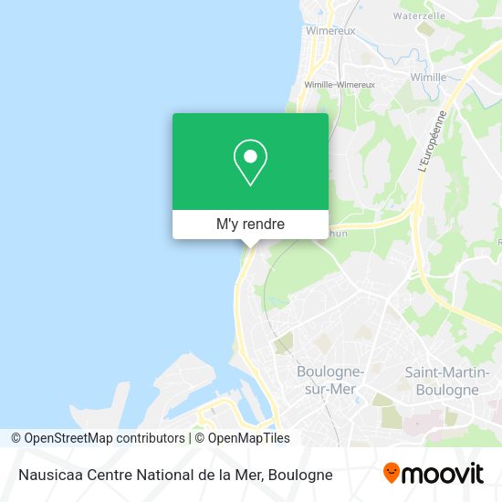 Nausicaa Centre National de la Mer plan
