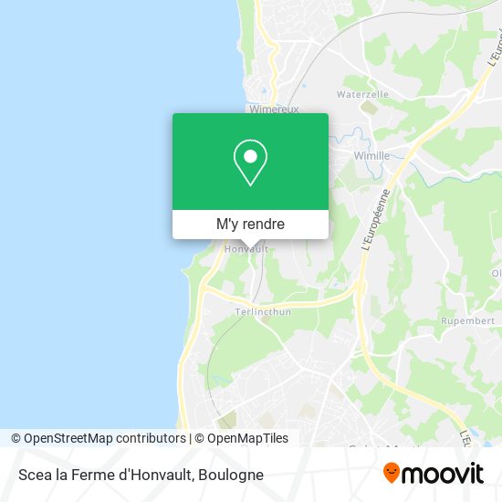 Scea la Ferme d'Honvault plan