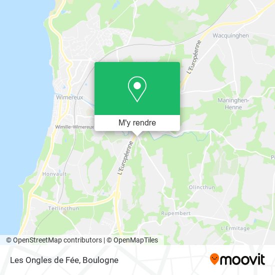 Les Ongles de Fée plan