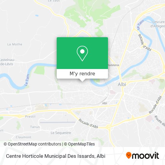 Centre Horticole Municipal Des Issards plan