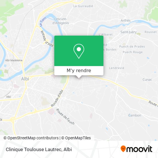 Clinique Toulouse Lautrec plan