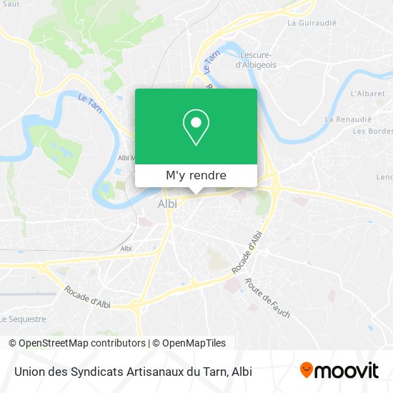 Union des Syndicats Artisanaux du Tarn plan