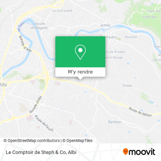 Le Comptoir de Steph & Co plan