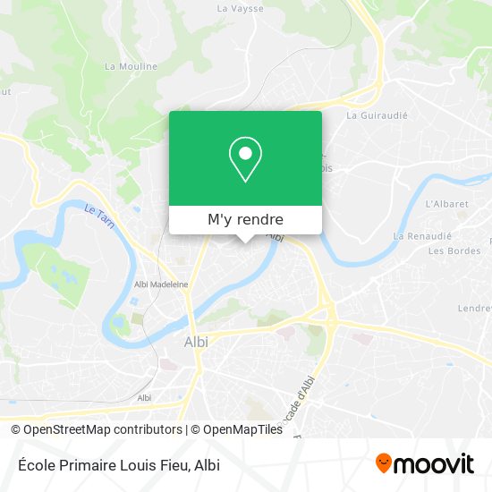 École Primaire Louis Fieu plan